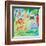 Jungle Friends II-Kate and Elizabeth Pope-Framed Art Print