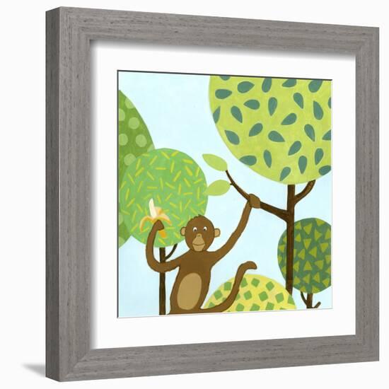 Jungle Fun I-Megan Meagher-Framed Art Print