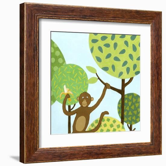 Jungle Fun I-Megan Meagher-Framed Art Print