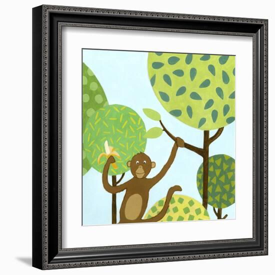 Jungle Fun I-Megan Meagher-Framed Art Print