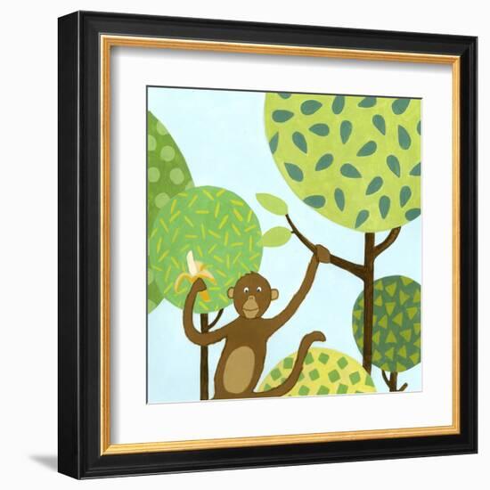 Jungle Fun I-Megan Meagher-Framed Art Print