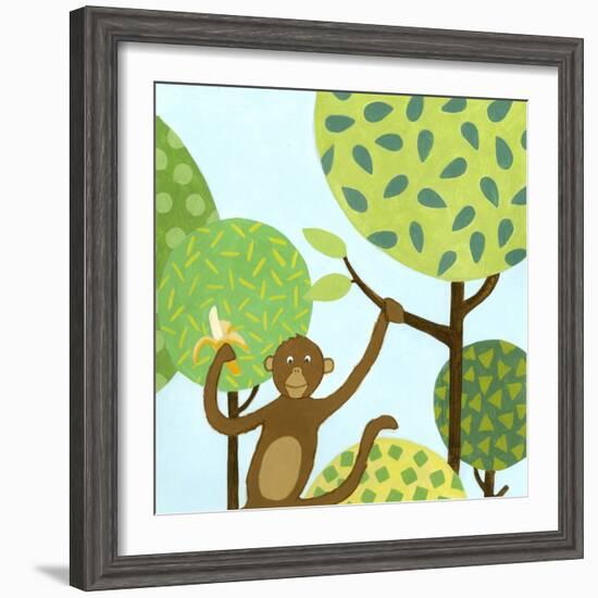 Jungle Fun I-Megan Meagher-Framed Premium Giclee Print