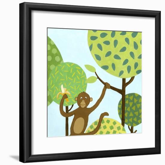 Jungle Fun I-Megan Meagher-Framed Premium Giclee Print