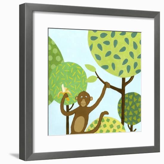 Jungle Fun I-Megan Meagher-Framed Premium Giclee Print