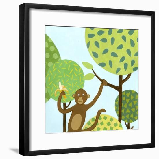 Jungle Fun I-Megan Meagher-Framed Premium Giclee Print
