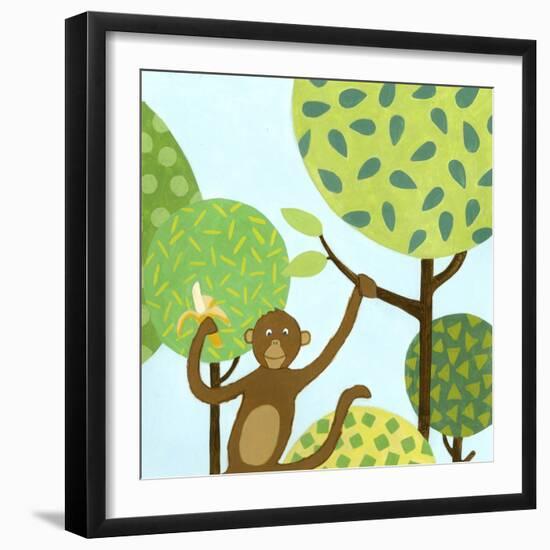 Jungle Fun I-Megan Meagher-Framed Premium Giclee Print