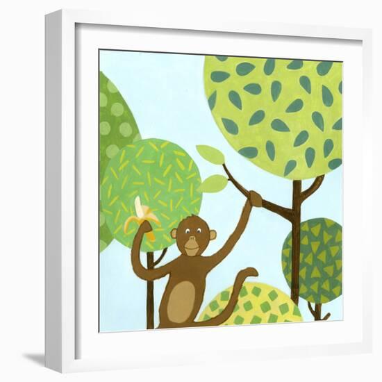 Jungle Fun I-Megan Meagher-Framed Premium Giclee Print