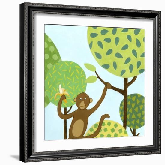 Jungle Fun I-Megan Meagher-Framed Premium Giclee Print