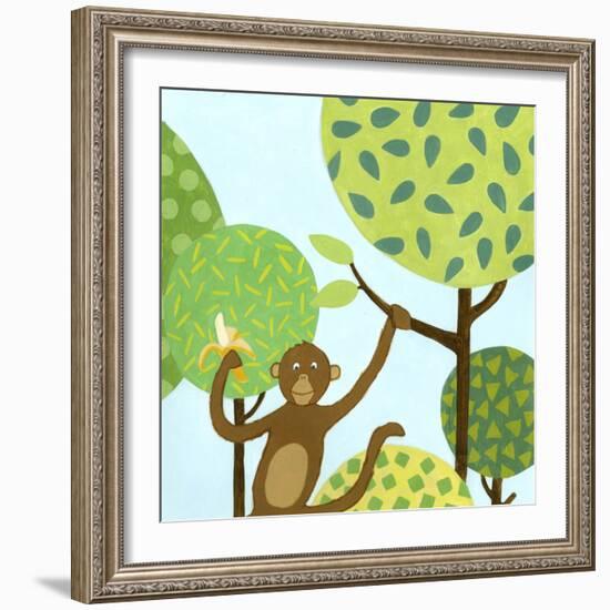 Jungle Fun I-Megan Meagher-Framed Art Print