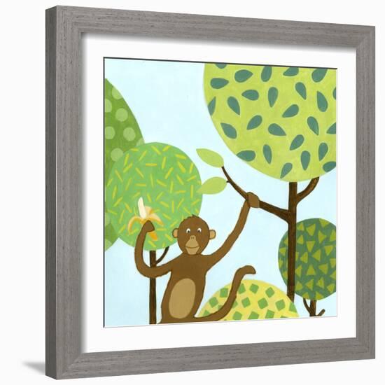 Jungle Fun I-Megan Meagher-Framed Art Print