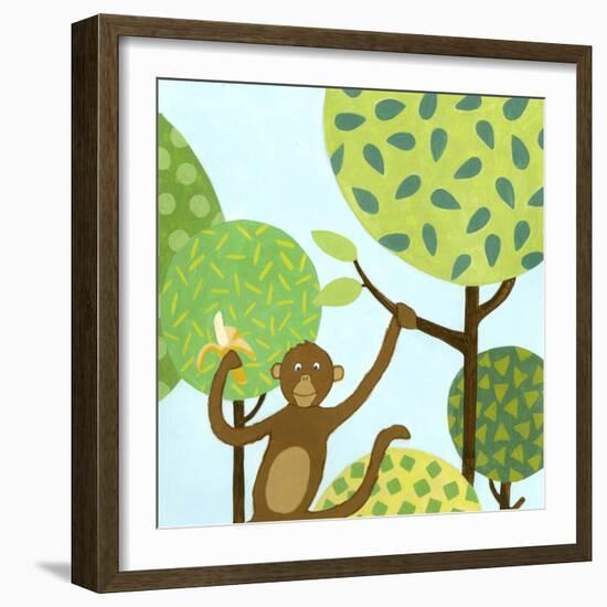 Jungle Fun I-Megan Meagher-Framed Art Print