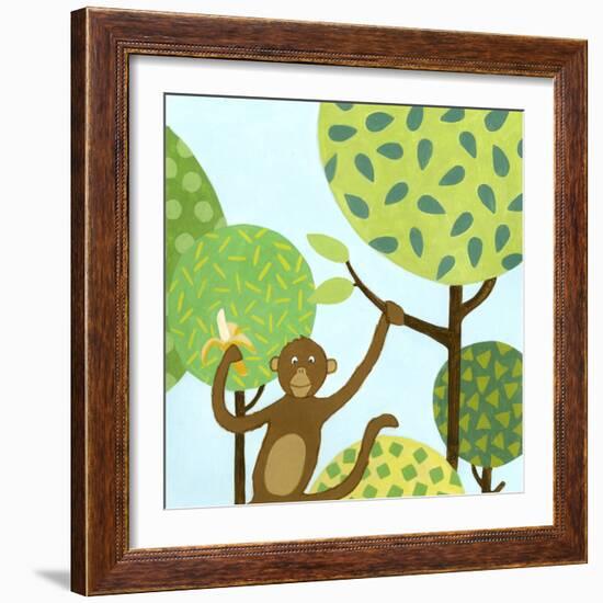 Jungle Fun I-Megan Meagher-Framed Art Print