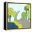 Jungle Fun II-Megan Meagher-Framed Stretched Canvas