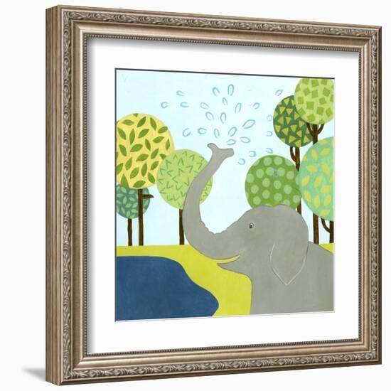 Jungle Fun II-Megan Meagher-Framed Art Print