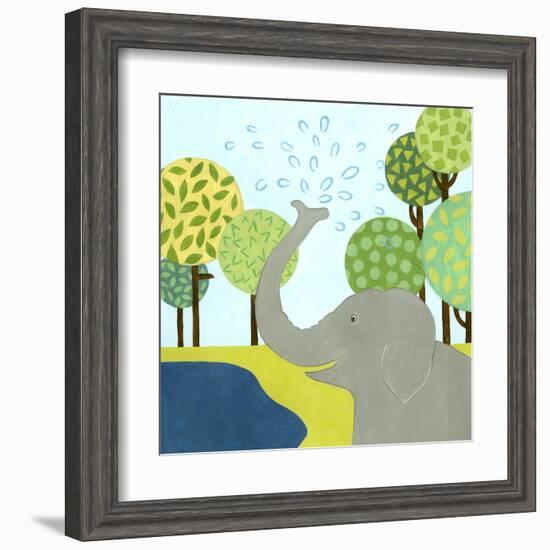 Jungle Fun II-Megan Meagher-Framed Art Print