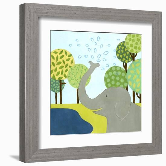 Jungle Fun II-Megan Meagher-Framed Art Print