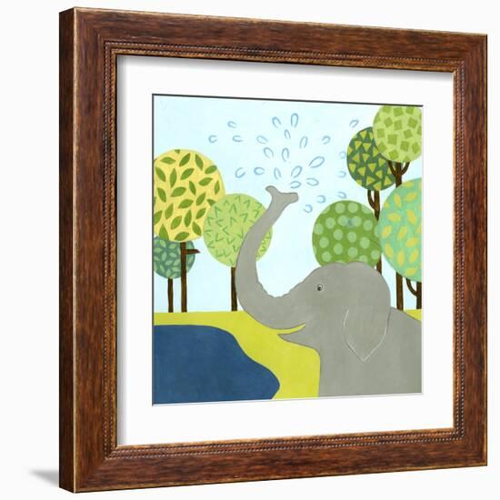 Jungle Fun II-Megan Meagher-Framed Art Print