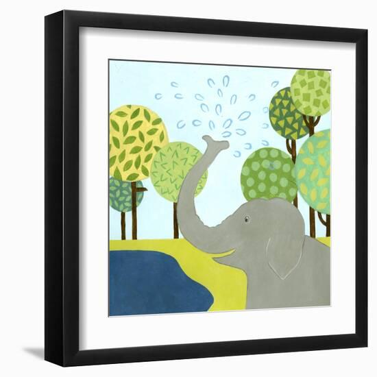 Jungle Fun II-Megan Meagher-Framed Art Print