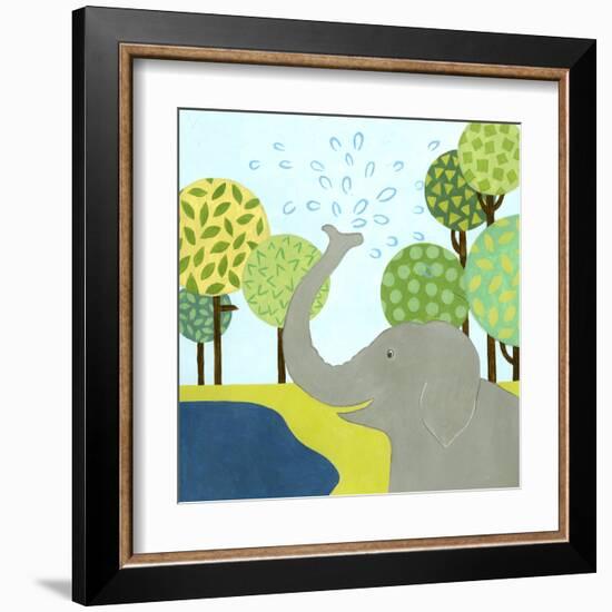 Jungle Fun II-Megan Meagher-Framed Art Print