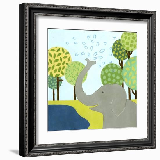 Jungle Fun II-Megan Meagher-Framed Art Print