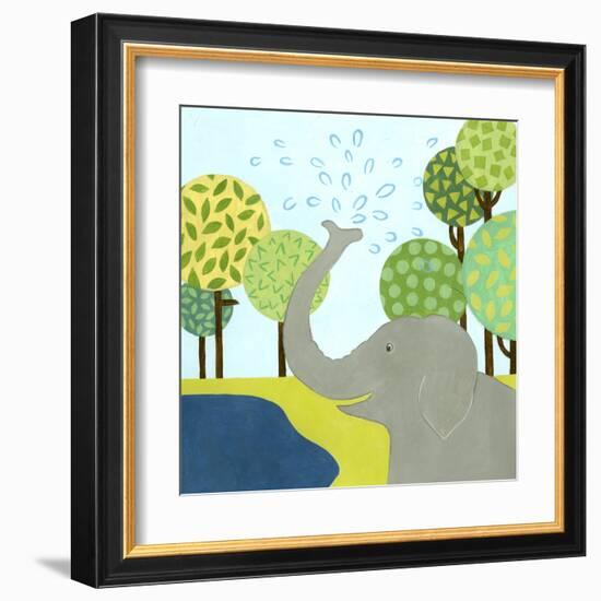 Jungle Fun II-Megan Meagher-Framed Art Print