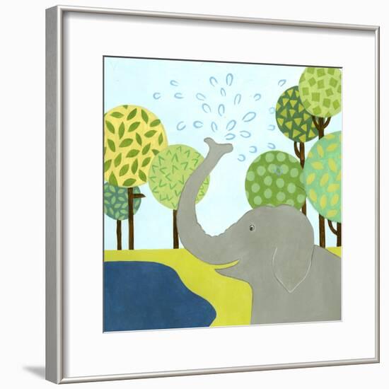 Jungle Fun II-Megan Meagher-Framed Art Print