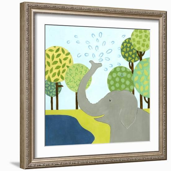 Jungle Fun II-Megan Meagher-Framed Art Print