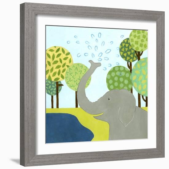 Jungle Fun II-Megan Meagher-Framed Art Print