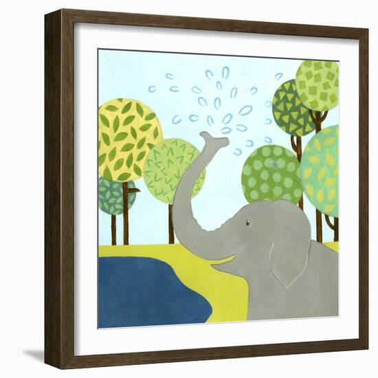 Jungle Fun II-Megan Meagher-Framed Art Print