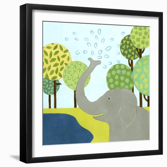 Jungle Fun II-Megan Meagher-Framed Art Print