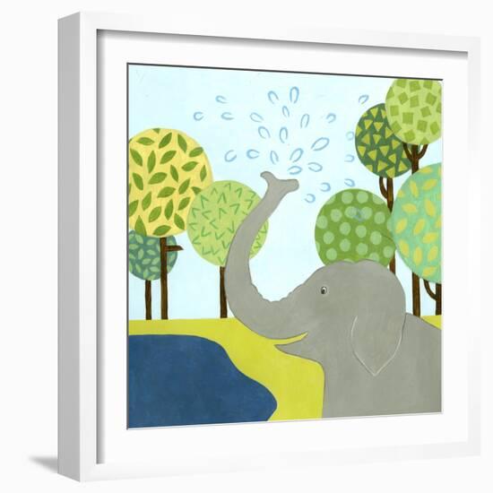 Jungle Fun II-Megan Meagher-Framed Art Print