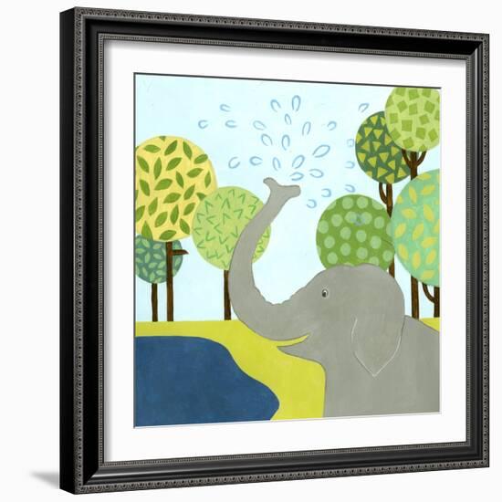 Jungle Fun II-Megan Meagher-Framed Art Print