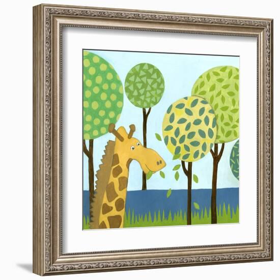 Jungle Fun III-Megan Meagher-Framed Art Print