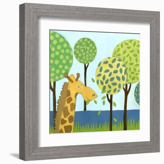 Jungle Fun III-Megan Meagher-Framed Art Print