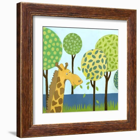 Jungle Fun III-Megan Meagher-Framed Art Print