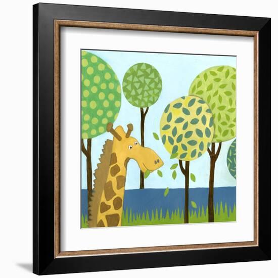 Jungle Fun III-Megan Meagher-Framed Art Print