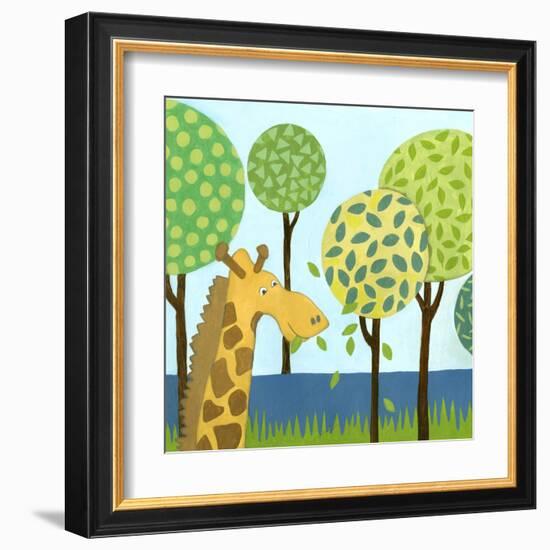 Jungle Fun III-Megan Meagher-Framed Art Print