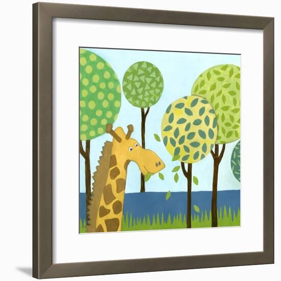 Jungle Fun III-Megan Meagher-Framed Art Print