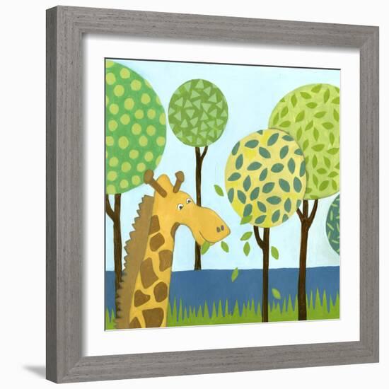 Jungle Fun III-Megan Meagher-Framed Art Print