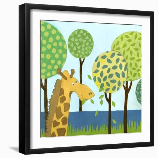 Jungle Fun III-Megan Meagher-Framed Art Print