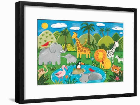 Jungle Fun-Sophie Harding-Framed Art Print