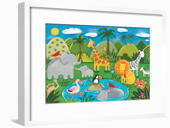 Jungle Fun-Sophie Harding-Framed Art Print