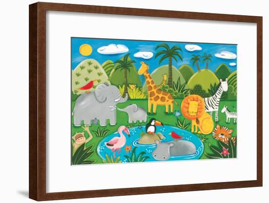 Jungle Fun-Sophie Harding-Framed Art Print