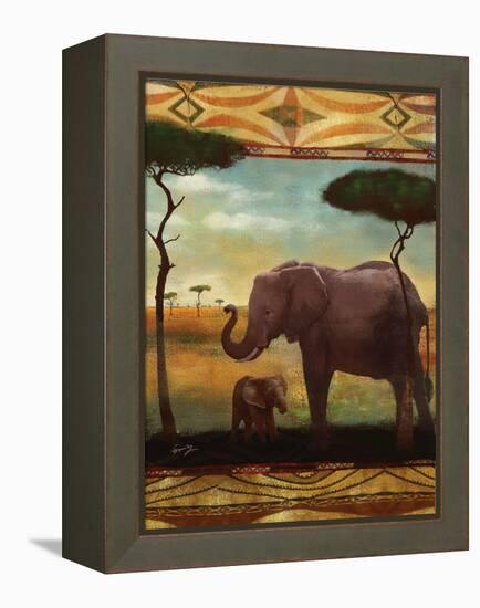 Jungle Giants II-Eric Yang-Framed Stretched Canvas