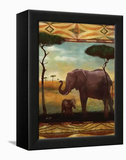 Jungle Giants II-Eric Yang-Framed Stretched Canvas