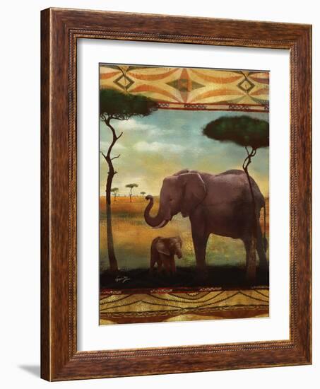 Jungle Giants II-Eric Yang-Framed Art Print