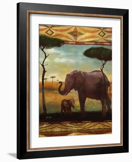 Jungle Giants II-Eric Yang-Framed Art Print