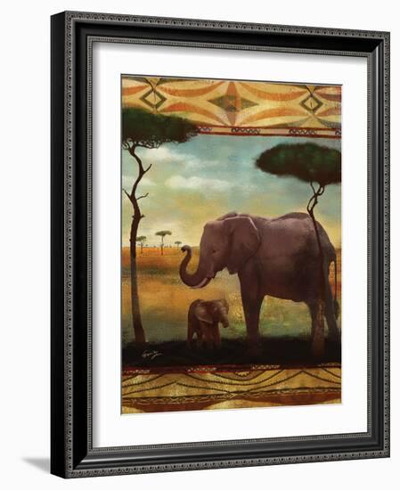 Jungle Giants II-Eric Yang-Framed Art Print