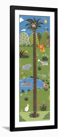 Jungle Growth Chart-Sophie Harding-Framed Giclee Print