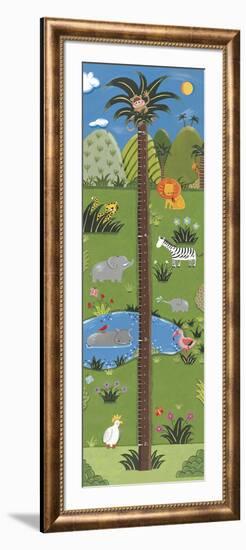 Jungle Growth Chart-Sophie Harding-Framed Giclee Print